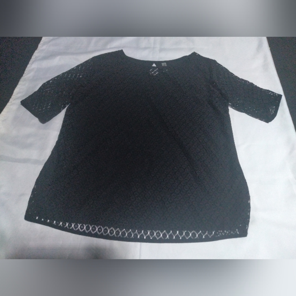 PTP 21.5" PerSeption Concept Black Lace Blouse